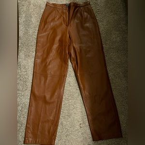 Mixit Brown/Tan Leather Pants